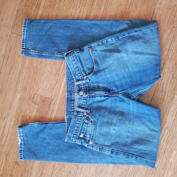 Men's Levi Blue Jeans 28 x 30 - Picture 3 of 4
